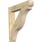 Ekena Millwork Funston Arts & Crafts Rough Sawn Outlooker, Douglas Fir, 8"W x 42"D x 42"H OUT08X42X42FST03RDF - alternate 1